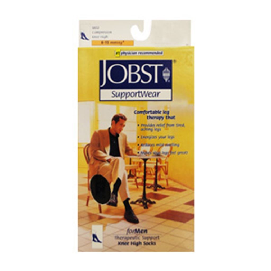 CALCETIN DE VESTIR BSN BAJA COMPRESION 8-15mmHg CABALLERO MD NEGRO