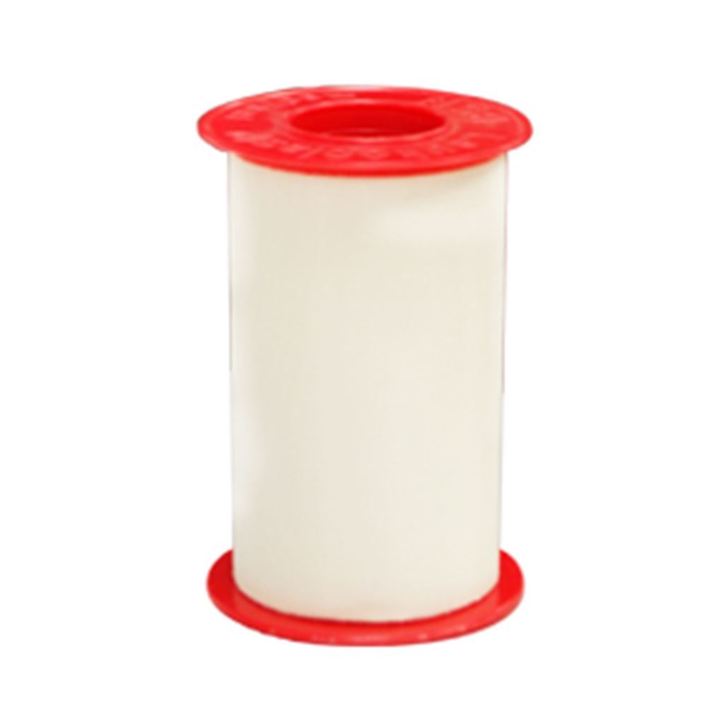 CINTA ADHESIVA BSN LEUKOPLAST COLOR PIEL CON OXIDO DE ZINC EN CARRETE IMPERMEABLE 2.5CM X 4.57 MTS