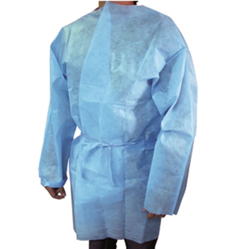 BATA DESECHABLE P/PACIENTE C/MANGA C/10