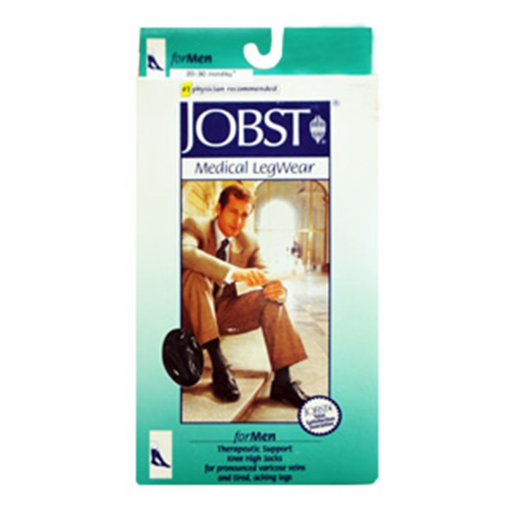 CALCETIN DE VESTIR BSN ALTA COMPRESION 20-30 mmHg CABALLERO GD NEGRO