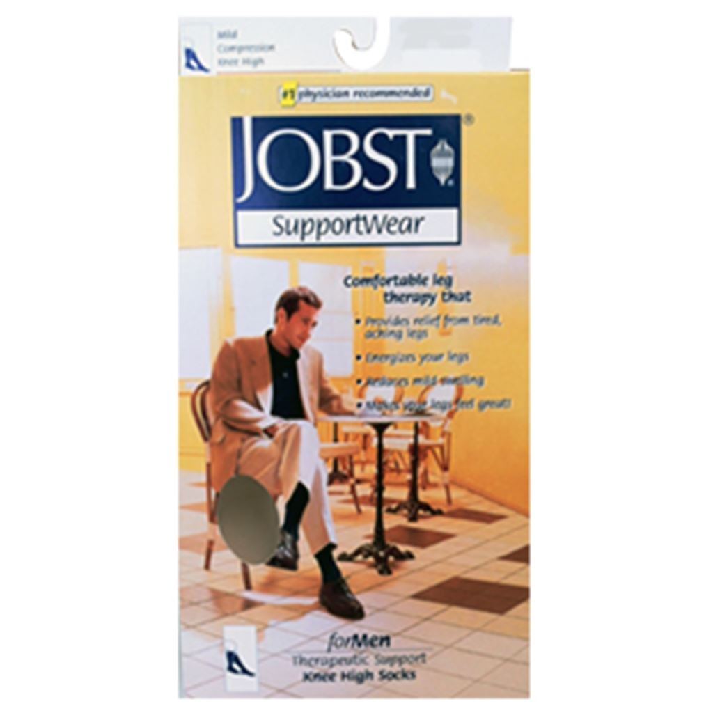 CALCETIN DE VESTIR BSN BAJA COMPRESION 8-15mmHg CABALLERO GD NEGRO