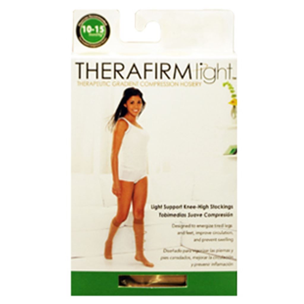 TOBIMEDIA THERAFIRM BAJA COMPRESION (10-15 mmHg) TALLA MEDIANA COLOR NATURAL