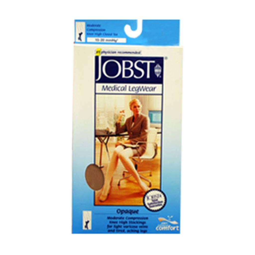 MEDIA OPAQUE CLA RODILLA CH. BEIGE 15-20mmHg