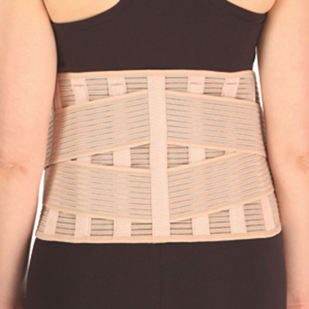 Faja Samderson Sacro Lumbar Elástica con Varillas