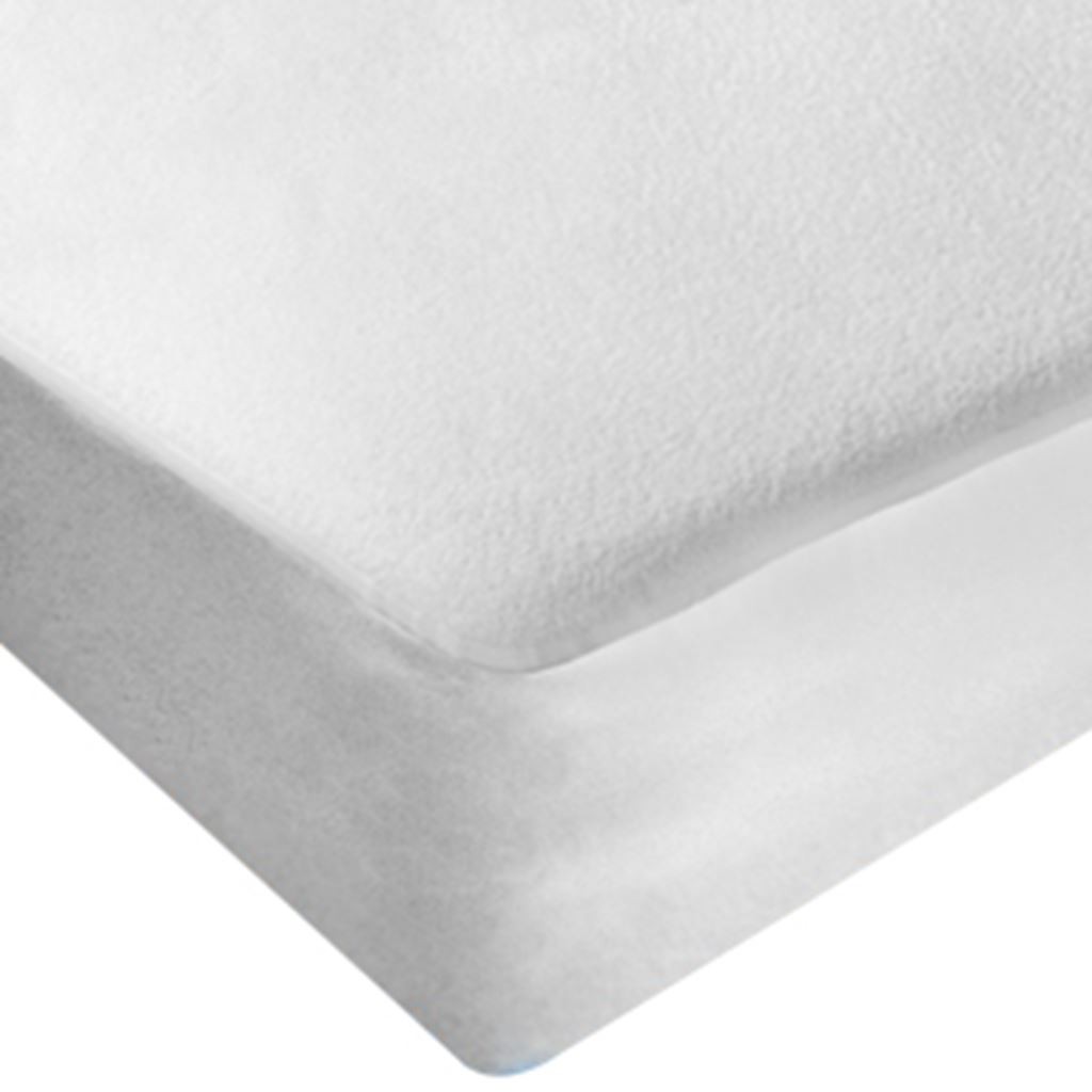 PROTECTOR DE COLCHON INDIVIDUAL CON RECUBRIMIENTO DE PVC