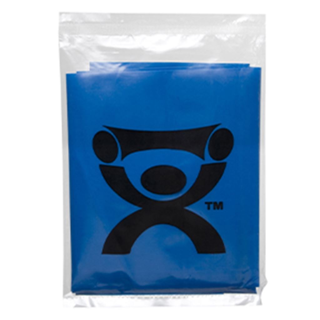 BANDA ELASTICA CANDO PRECORTADA DE RESISTENCIA PESADA COLOR AZUL 1.22 MTS