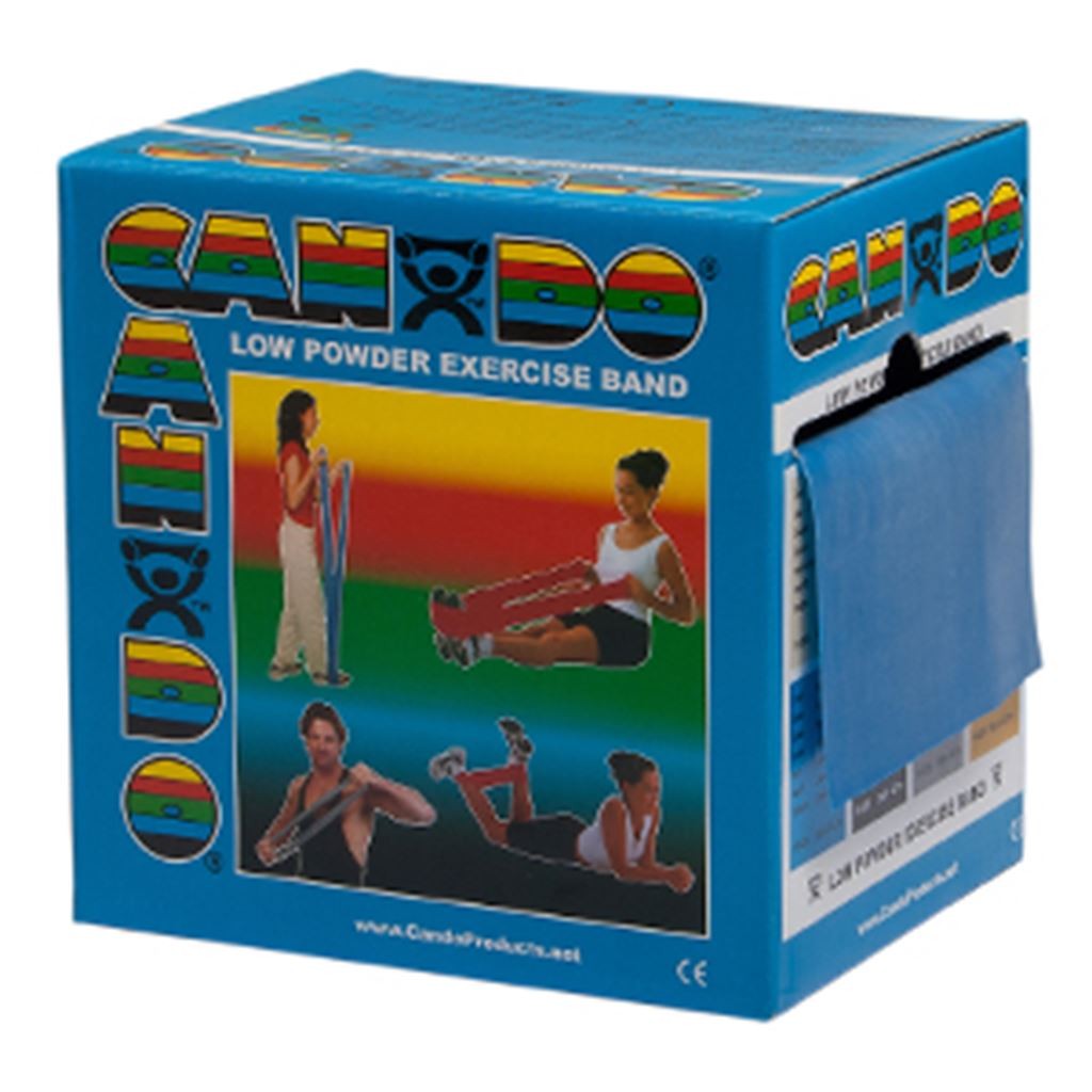 BANDA ELASTICA CANDO PARA EJERCICIOS DE RESISTENCIA PESADA COLOR AZUL