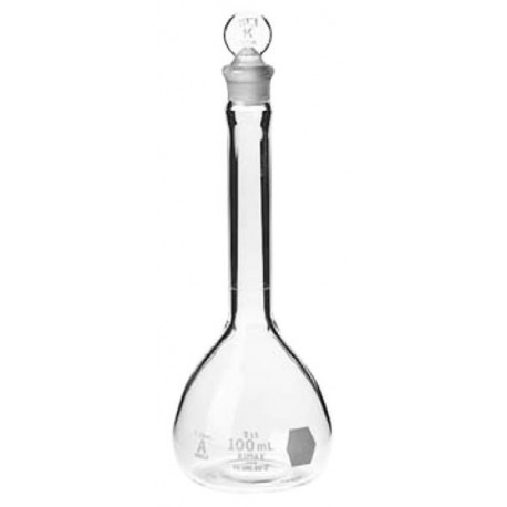 MATRAZ VOLUMETRICO A, TAPON VIDRIO - KIMAX