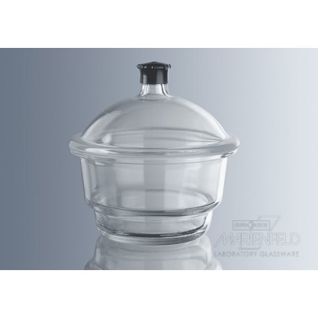 DESECADOR 100mm, BOROSILICATO SIN LLAVE CON TAPA