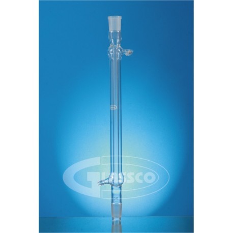 CONDENSADOR LIEBIG 300MM 24/40 CONECTOR DE CRISTAL - GLASSCO