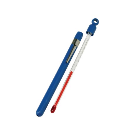 TERMÓMETRO DE BOLSILLO C/ESTUCHE PLÁSTICO PERMACOLOR (15 A 105 GRADOS C)