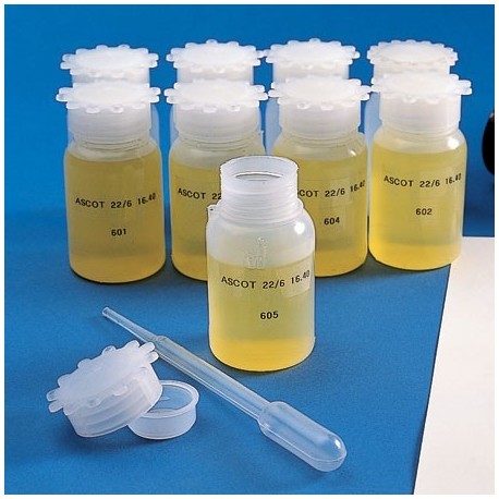 BOTELLA BOCA ANCHA CON CONTRATAPA , (POLIETILENO / NO AUTOCLAVABLE) - KARTELL