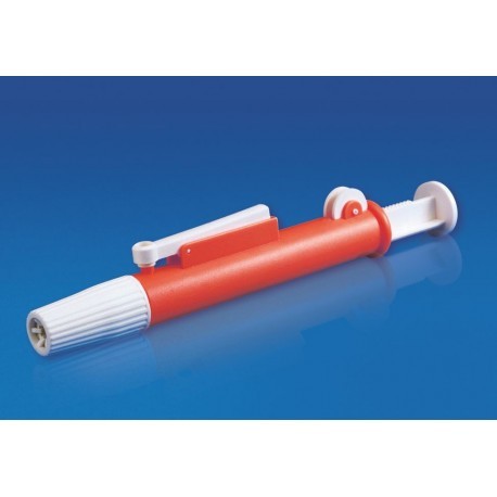 SUCCIONADOR DE PIPETAS CON EMBOLO - POLYLAB