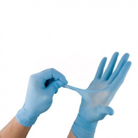 GUANTES DE NITRILO SIN POLVO 100 PIEZAS - HEATHROW SCIENTIFIC