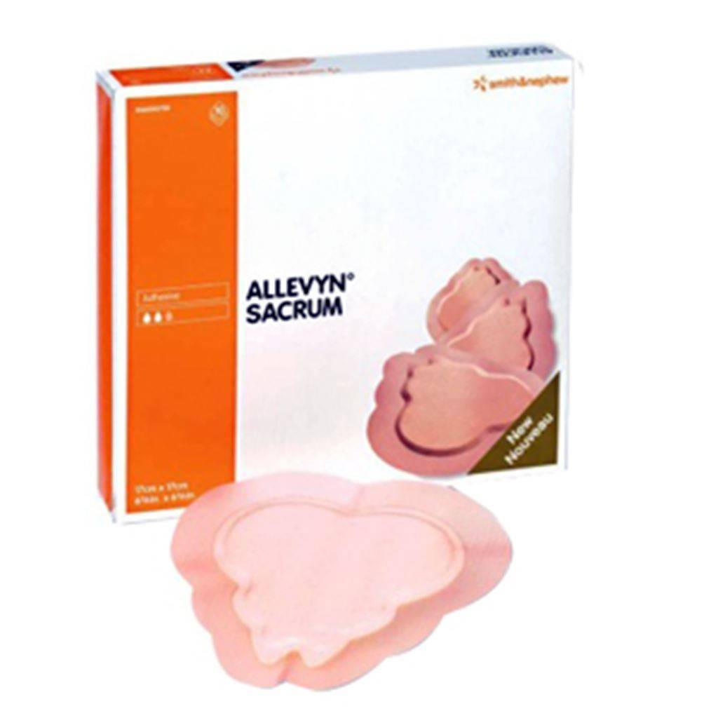 APOSITO HIDROCELULAR SACRAL ALLEVYN SACRUM 22 X 22 CMS.