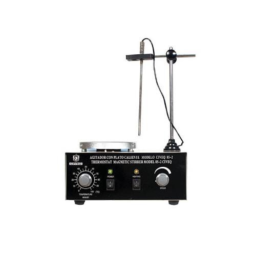 Agitadores con placa de calentamiento análogo escolar. Modelo 85-2