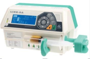 Bomba de infusión de jeringa. Modelo LINZ-8A