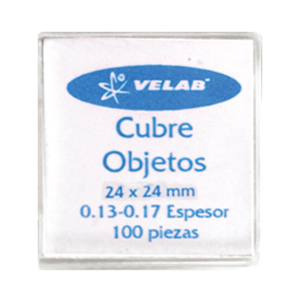 CUBRE OBJETOS 24X24 MM C/100 PZAS