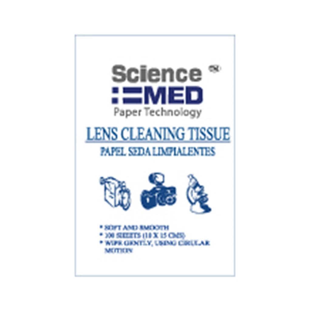 PAPEL SEDA PARA LIMPIEZA DE LENTES DE MICROSCOPIO